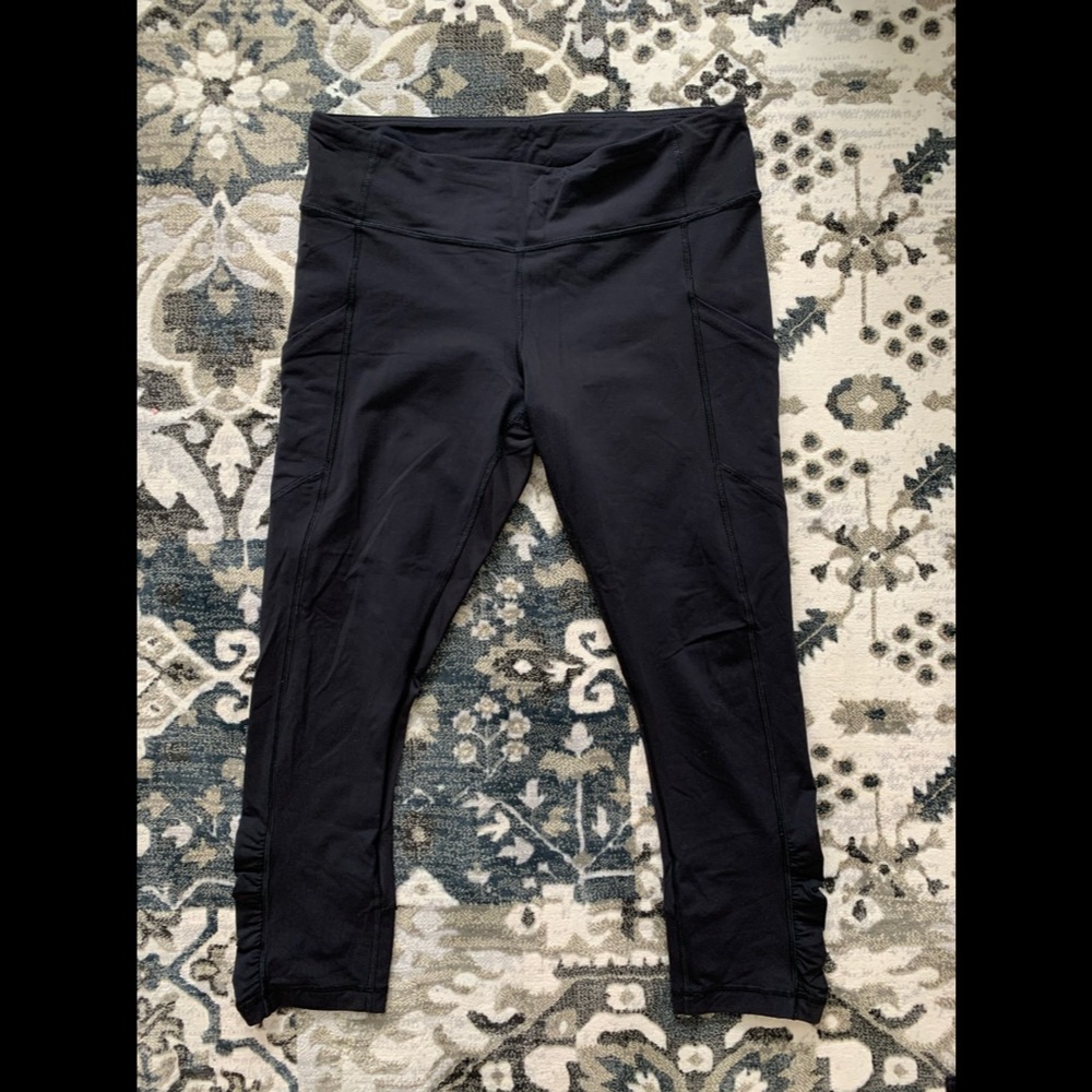 Black Lulumeon Pant